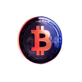 Panel flotante con datos analíticos del mercado cripto en formato visual